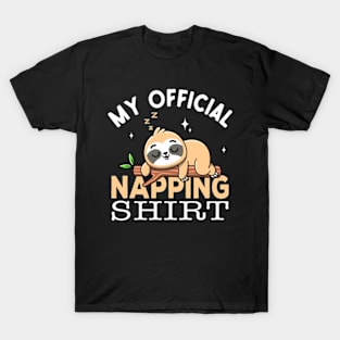 My Official Napping Shirt T-Shirt